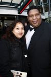 Zaandam 7 december 2008
Premiere op hoop van zegen.  Quintis Ristie met vrouw
Peter Smulders bv