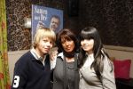 Loenen aan de Vecht 1 november 2007
presentatie duetten cd van Andre Hazes bij restaurant het Amsterdammertje.c Andre Jr Roxeanne en Rachel Hazes