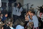 9 Mei 1987 Schiphol Oost Antwerpen Luchthaven, optreden in Antwerpen (Stage ) en optreden s'avonds in Haren ( Groningen ) een dag met de Dolly Dots On Tour met Angela Groothuizen Ria Brieffies Patty Zomer Esther Oosterbeek en Angela Kramers
