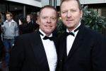 Zaandam 7 december 2008
Premiere op hoop van zegen. Robert Paul met partner
Peter Smulders bv