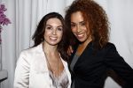 Amsterdam 23 oktober 2008
Presentatie nieuwe creme van Robert Schoemacher in het IJ gebouw.Rossana Lima met Glennis Grace
Peter Smulders bv