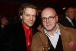 18 December 2008 Kerst/Nieuwjaarsborrel Princess
Serge Henri Valcke met een vriend
Foto Peter Smulders BV Eindhoven