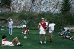 Monaco, 20 April 1987
Soren Lerby trainend bij AS Monaco onder leiding van Stefan Kovacs