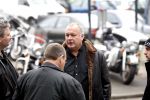 Amsterdam 29 oktober 2007
Rechtzaak  tegen de hells angels . oa Bram Moszkowicz en Big Willem v Boxtel zijn aanwezig.