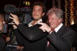 18 December 2008 Kerst/Nieuwjaarsborrel Princess
Willibrord Frequin met zijn zoon cameraman Louis Frequin
Foto Peter Smulders BV Eindhoven