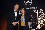 Amsterdam 7 november 2008
Duthc fashion award in de beurs van Berlage sponsored by mercedes. Winares Monique v Heistmet mercedes CEO Winfried Blum
Peter Smulders bv