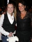 Amsterdam 26 oktober 2007
Uitreiking televizierring 2007 in carre. Xandra Brood met dochter