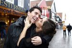 Volendam 18 november 2008
Jan Smit en Yolanthe Cabau v Kasbergen op de dijk in volendam.
Peter Smulders bv