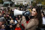 Amsterdam 5 november 2008
Yolanthe Cabau v Kasbergen op school met kinderen voor goed doel Stop kindermisbruik.
Peter Smulders bv