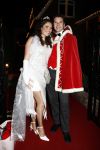Amsterdam 21 december 2008
House warm party van Jan Smit en Yolanthe Cabau v Kasbergen. Iedereen is verkleed in kleding uit sprookjes. zus Yolanthe met vriend
Peter Smulders bv