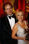 Amsterdam 24 oktober 2008
Uitreiking en gala van de televizierring 2008 in Carre.Yvonne Jaspers met man
Peter Smulders bv