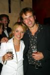 Hilversum 25 september 2003
Uitreiking van de gouden beelden in studio 21
yvon Jaspers met vriend