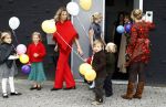 Amsterdam 4 oktober 2008
Prinses Laurentien met Prinses Eloise Prins Claus Cazimir en prinses Leonore bij premiere grote Terra in de Meervaart.
Peter Smulders bv