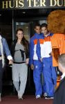 Noordwijk en Schiphol 19 mei 2010
Vertrek Nederlands elftal met vrouwen en kinderen naar Oostenrijk voor trainingskamp ivm WK voetbal. Michel Vorm met zijn zwangere vriendin
Peter Smulders bv