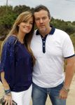 Ibiza 4 mei 2010
Sergio Herman en Ellemieke Vermolen vieren de 40e verjaardag van Sergio met vrienden op het strand bij El Chirinquito. Moon Verkaart met vriend
Peter Smulders bv