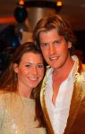 Noordwijk, 2 Mei 2010 Hotel van Oranje, Feest Gerard Joling t.g.v.
het 25 jaar artiesten jubileum
Nick Nielsen met vriendin
Foto Peter Smulders BV