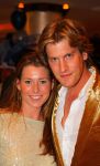 Noordwijk, 2 Mei 2010 Hotel van Oranje, Feest Gerard Joling t.g.v.
het 25 jaar artiesten jubileum
Nick Nielsen met vriendin
Foto Peter Smulders BV