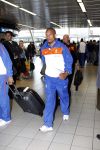 Noordwijk en Schiphol 19 mei 2010
Vertrek Nederlands elftal met vrouwen en kinderen naar Oostenrijk voor trainingskamp ivm WK voetbal. Nigel de Jong met zijn vriendin Winoma en dochter Isaura
Peter Smulders bv