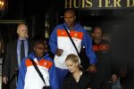 Noordwijk en Schiphol 19 mei 2010
Vertrek Nederlands elftal met vrouwen en kinderen naar Oostenrijk voor trainingskamp ivm WK voetbal. Orlando Engelaar
Peter Smulders bv