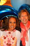 Noordwijk, 2 Mei 2010 Hotel van Oranje, Feest Gerard Joling t.g.v.
het 25 jaar artiesten jubileum
Patty Brard met partner
Foto Peter Smulders BV