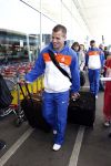 Noordwijk en Schiphol 19 mei 2010
Vertrek Nederlands elftal met vrouwen en kinderen naar Oostenrijk voor trainingskamp ivm WK voetbal. Rafael v d Vaart met zoontje Damian
Peter Smulders bv