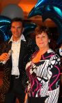 Noordwijk, 2 Mei 2010 Hotel van Oranje, Feest Gerard Joling t.g.v.
het 25 jaar artiesten jubileum
Rita Verdonk met pop Gerard Joling
Foto Peter Smulders BV