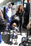 Noordwijk en Schiphol 19 mei 2010
Vertrek Nederlands elftal met vrouwen en kinderen naar Oostenrijk voor trainingskamp ivm WK voetbal. Ron Vlaar met zijn vrouw Stepahnie en kindje
Peter Smulders bv