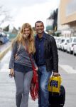 Ibiza 3 mei 2010
Estelle Gullit haalt haar man Ruud  op van het vliegveld op een regenachtig ibiza.
Peter Smulders bv