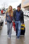 Ibiza 3 mei 2010
Estelle Gullit haalt haar man Ruud  op van het vliegveld op een regenachtig ibiza.
Peter Smulders bv