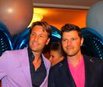 Noordwijk, 2 Mei 2010 Hotel van Oranje, Feest Gerard Joling t.g.v.
het 25 jaar artiesten jubileum
Viktor Brand met partner
Foto Peter Smulders BV