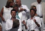 Amsterdam 22 mei 2010
Toppers in de arena met Rene Froger Gerard Joling Jeroen v d Boom en Gordon. Viktor Brand met vriend Andre
Peter Smulders bv