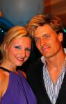 Noordwijk, 2 Mei 2010 Hotel van Oranje, Feest Gerard Joling t.g.v.
het 25 jaar artiesten jubileum
Denise v Rijswijk met Winston Post
Foto Peter Smulders BV