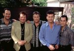 Andre Hazes met het Trio Rosenberg en begeleider