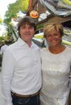 Bergen (NH), 2 Mei 2011
Uitreiking 24e CD van Gerard Joling
Caroline Tensen samen met partner Peter Gallas
Foto Peter Smulders BV