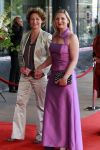 Amsterdam 27 mei 2011
Verjaardagsfeest prinses Maxima vanwege haar 40e verjaardag in het concertgebouw. 
Dominique  v d Heide ( zij heeft de intervieuws gedaan met Prinses Maxima ) met haar partner Annet de Jong
Peter Smulders bv