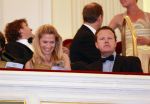 Amsterdam 27 mei 2011
Verjaardagsfeest prinses Maxima vanwege haar 40e verjaardag in het concertgebouw. Aanwezig oa Prins Willem Alexander Koningin Beatrix Prinses Irene Prinses Christina Margriet Pieter v Vollenhoven Prins Friso en mabel Wisse Smit Prins Constantijn en Prinses laurentien Prins Maurits en Marilenen Prins Bernhard en Annette Prins Floris en Aimee  Prins Pieter Christiaan en Anita alsmede haar ouders Jorge Zorrequieta en moder en broer Martin. Emily Bremers met man Roderick v Wijck
Peter Smulders bv