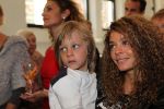 Amsterdam, 12 Mei 2011 Presentatie Magazine BASTA
Fajah Lourens met jongste zoontje
Foto Peter Smulders BV