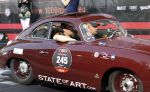 Brescia Mille Miglia 2011
Gert Verhulst met driver Peter Goossens
Foto Peter Smulders BV