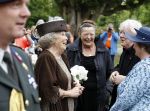 Amsterdam 26 mei 2011
Koningin Beatrix opent expositie van kunst op de apollolaan. Jan Cremer begeleidt haar.
Peter Smulders bv