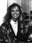 1985 
Linda de Mol als assistente van Ron Brandsteder bij de Showbizzquiz
Foto Peter Smulders