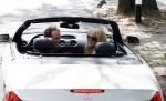 Amsterdam 10 mei 2011
Patricia Paay en Nicky v dam in de mercedes sl Cabrio.
Peter Smulders bv