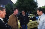 Eindhoven, 22 September 1994
Ronaldo gaat op rijles ( zijn eerste ) bij rijschool Dekker 
op de foto John Dekker, Ben Dekker en ronaldo
Foto Peter Smulders Bv