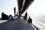 Lemmer, 4 Juli 2011
De SKS skutsjes zijn samen met de skutsjes uit de A-klasse van de IFKS ingedeeld in Klasse 1 Als fotograaf aan boord van de STRIIDBER met schipper Siebo Zijsling | uit Ijlst
Foto Peter Smulders BVâ€¨ (2-2-7)