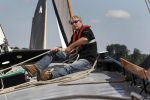 Lemmer, 4 Juli 2011
De SKS skutsjes zijn samen met de skutsjes uit de A-klasse van de IFKS ingedeeld in Klasse 1 Als fotograaf aan boord van de STRIIDBER met schipper Siebo Zijsling | uit Ijlst
Foto Peter Smulders BVâ€¨ (2-2-7)