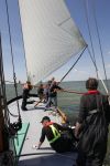 Lemmer, 4 Juli 2011
De SKS skutsjes zijn samen met de skutsjes uit de A-klasse van de IFKS ingedeeld in Klasse 1 Als fotograaf aan boord van de STRIIDBER met schipper Siebo Zijsling | uit Ijlst
Foto Peter Smulders BVâ€¨ (2-2-7)