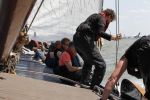 Lemmer, 4 Juli 2011
De SKS skutsjes zijn samen met de skutsjes uit de A-klasse van de IFKS ingedeeld in Klasse 1 Als fotograaf aan boord van de STRIIDBER met schipper Siebo Zijsling | uit Ijlst
Foto Peter Smulders BVâ€¨ (2-2-7)
