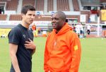 Amsterdam 1 juni 2012
Voetbaltournooi Johan Cruijff foundation in het olympisch stadion .
oa Johan Cruijff John Ewbank Thomas Acda Aron Winter Bryan Roy Tonnie Bruins Slot Ronald de Boer William Spaay Najib Amhali Edwin v d Sar Raoul Heertje en Rohan Marley ( zoon Bob Marley) deden mee.
Peter Smulders bv