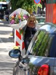 Amsterdam 2 juni 2012
Connie Breukhoven doet boodschappen met nieuw kapsel.
Peter Smulders bv
