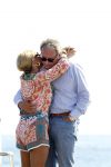 Cannes 10 mei 2012
Connie Breukhoven met haar nieuwe vriend Ben Angelier bij de strandtent van het Carlton Hotel in Cannes.
Peter Smulders bv