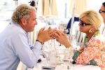 Cannes 10 mei 2012
Connie Breukhoven met haar nieuwe vriend Ben Angelier bij de strandtent van het Carlton Hotel in Cannes.
Peter Smulders bv